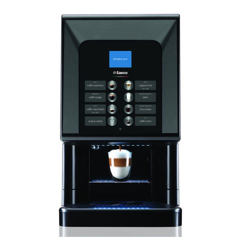 Saeco Phedra Evo 9 gr RIEspresso Kahve Makinesi, espresso takip aynası