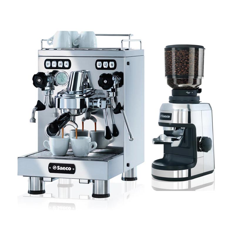 Saeco SE50 Espresso Kahve Makinesi + M50 Kahve Değirmeni, espresso takip aynası