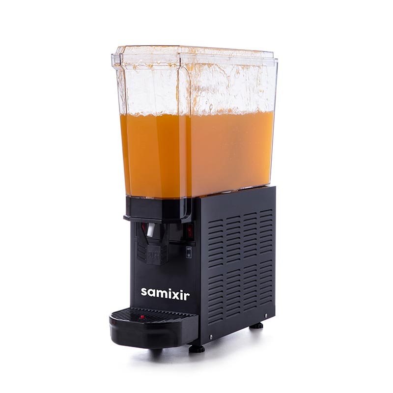 Samixir 20.SB Klasik Mono Soğuk İçecek Dispenseri, 20 L, Fıskiyeli, Siyah, soğuk içecek dispenseri