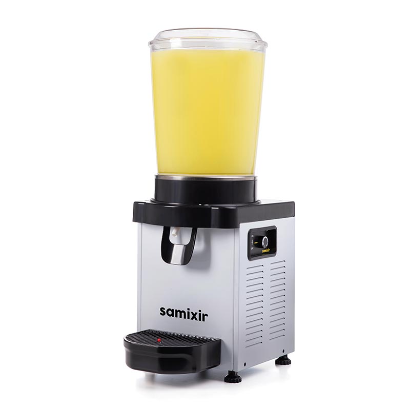 Samixir M10 Panaromik Analog Soğuk İçecek Dispenseri, 10 L, Inox, soğuk içecek dispenseri