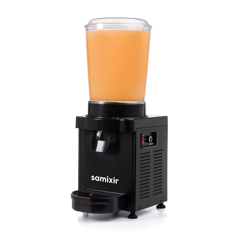 Samixir M10 Panaromik Analog Soğuk İçecek Dispenseri, 10 L, Siyah, soğuk içecek dispenseri