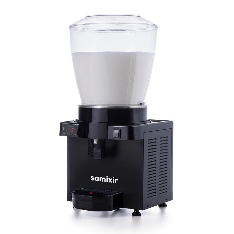 Samixir M22 Panaromik Dijital Soğuk İçecek Dispenseri, 22 L, Siyah, soğuk içecek dispenseri