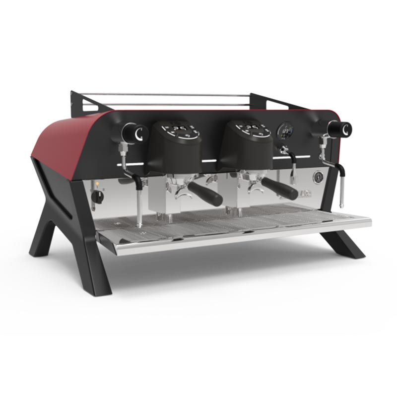 Sanremo F18 SB Tall Cup Tam Otomatik Espresso Kahve Makinesi, 2 Gruplu, Kırmızı, kahve aksesuarı