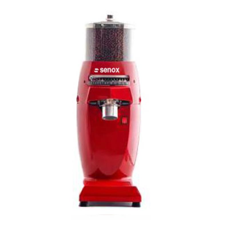 Senox Türk Kahvesi Öğütme Makinesi, 30 kg/saat, Kırmızı, espresso değirmeni