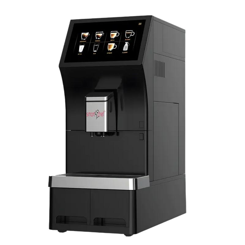 Smart Chef Coffee SM-102 Süper Otomatik Kahve Makinesi, espresso takip aynası