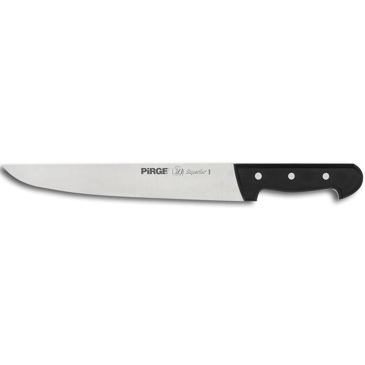 Pirge Superior Kasap Bıçağı No:6 30 Cm Siyah, profesyonel kasap bıçağı