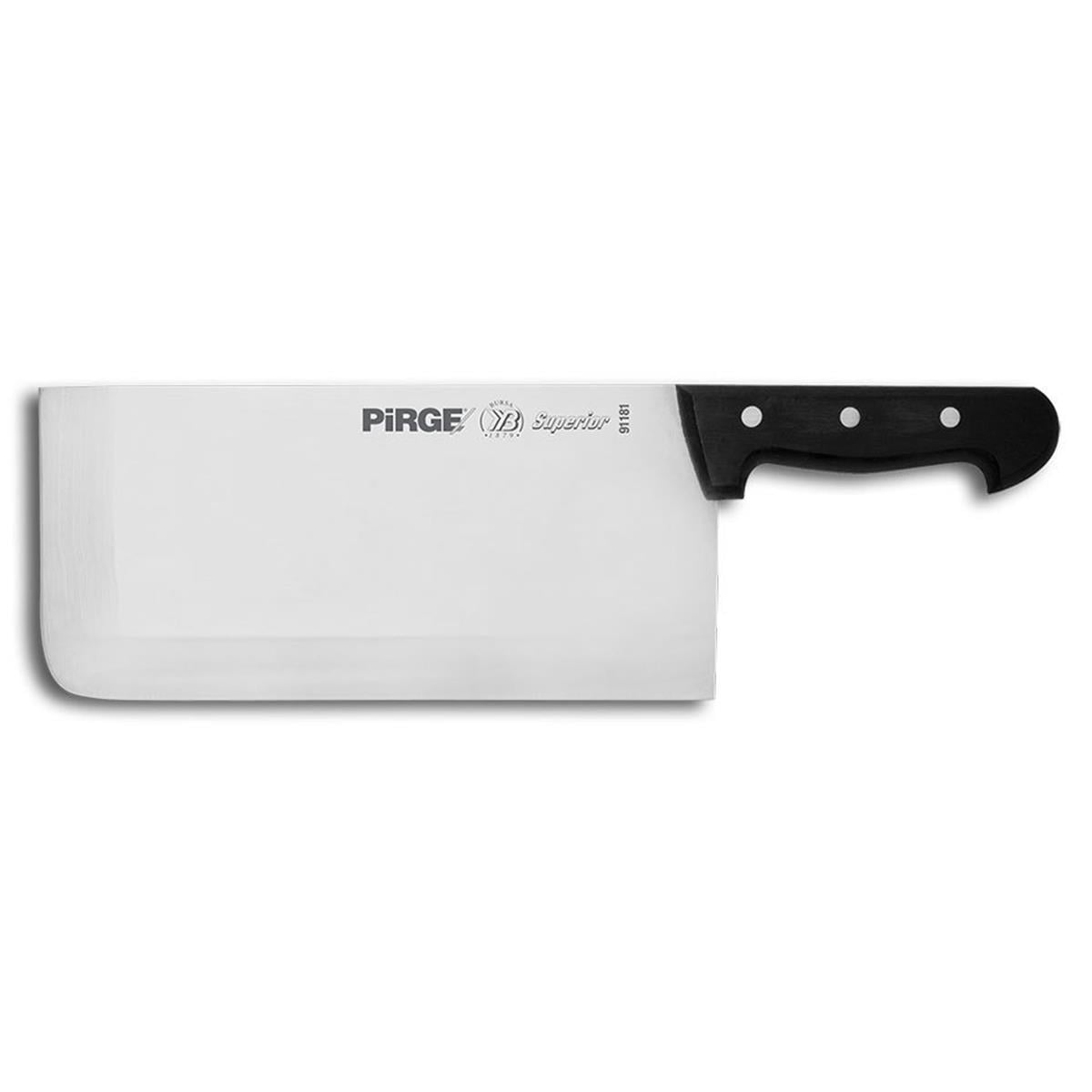 Pirge Butcher's Pastirma Bıçağı 30 Cm Siyah, dilimleme bıçağı