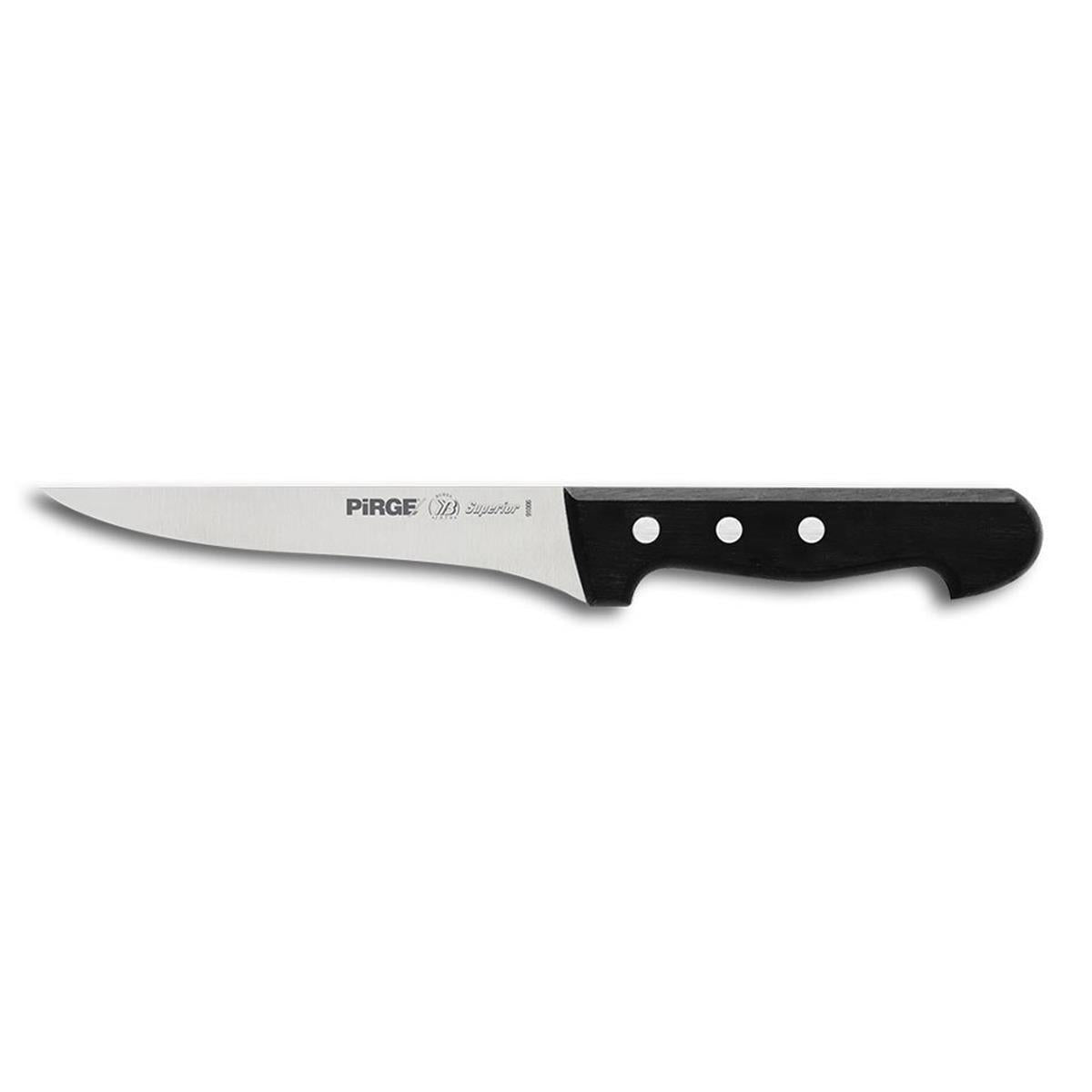 Pirge Superior Sıyırma Bıçağı 16,5 Cm Siyah, sıyırma ve ayırma bıçağı