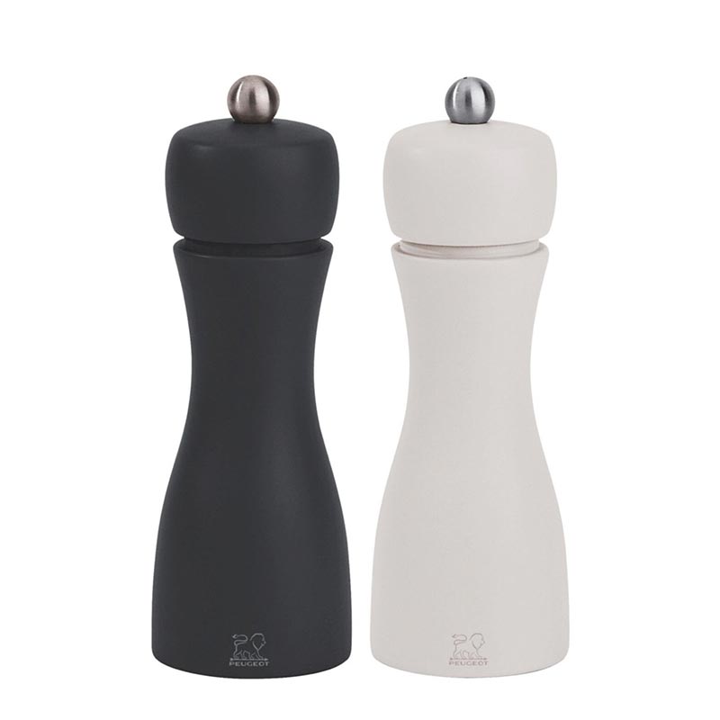 Peugeot Tahiti Karabiber ve Tuz Değirmeni, 2'li, 15 cm, tuz değirmeni