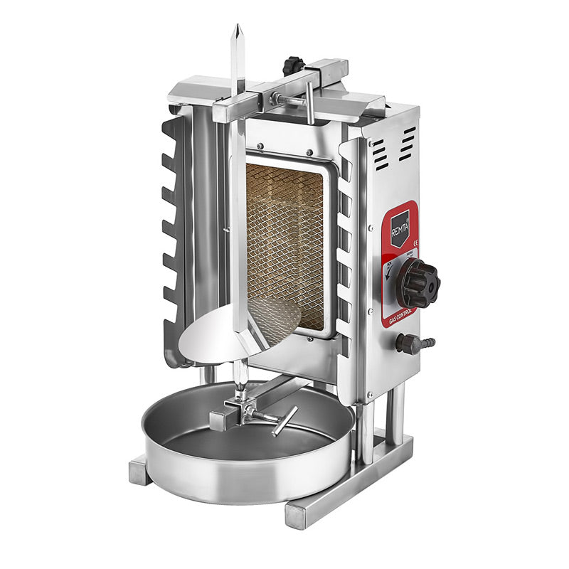 Remta D02 Döner Ocağı, 1 Radyanlı, Doğalgazlı, döner makinesi