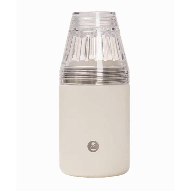 Timemore 1+1 Termos ve Dripper Bir Arada, Beyaz, V60 ve pour over dripper
