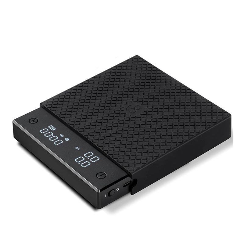 Timemore Black Mirror Basic PRO Hassas Tartı, 0.1 gr, Siyah, kahve aksesuarı