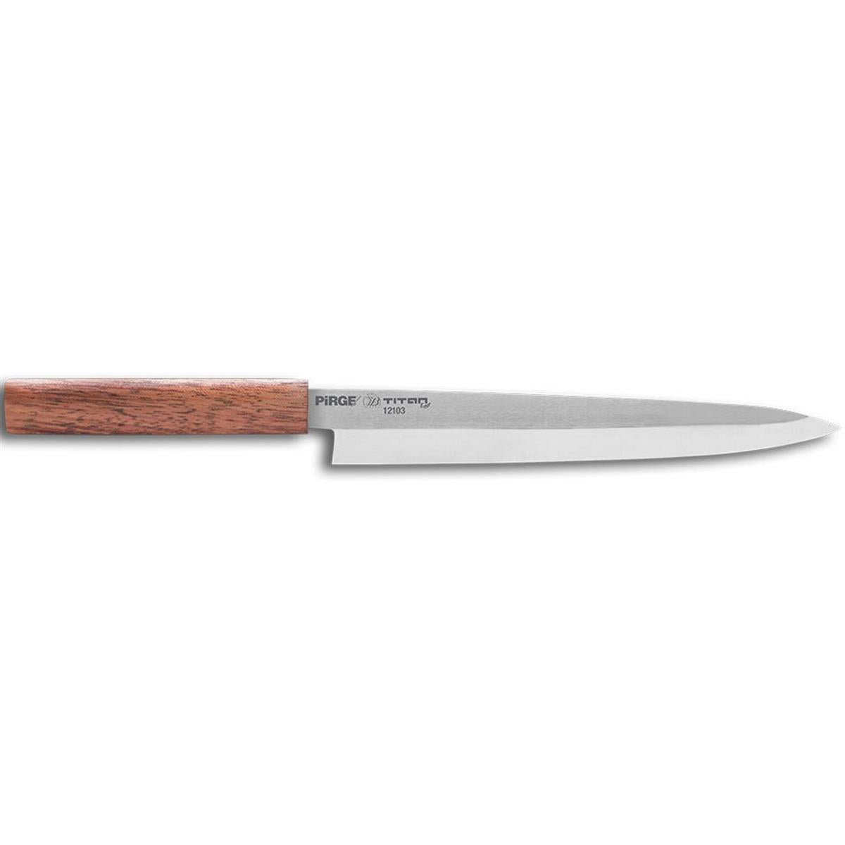 Pirge Titan East Japon Suşi Bıçağı - Yanagiba 23 Cm, japon sashimi bıçağı