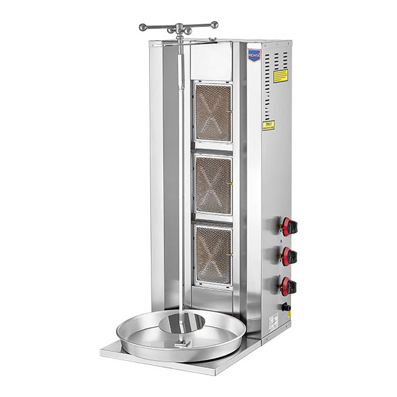 Remta D06 Motorsuz Döner Ocağı, 3 Radyanlı, LPG, döner makinesi