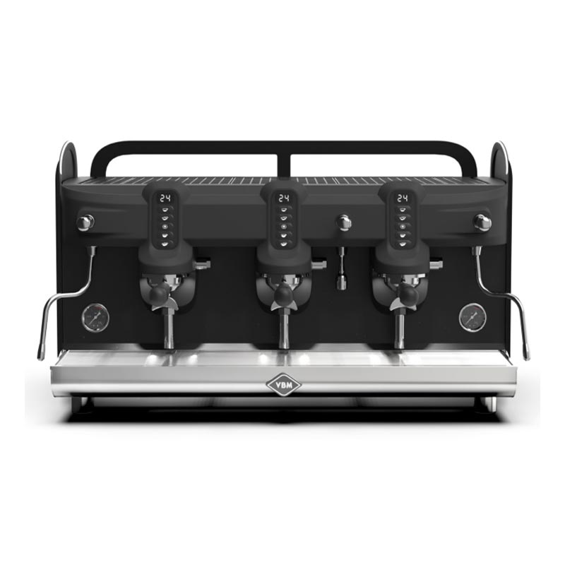 VBM Black Moon Espresso Kahve Makinesi, 3 Gruplu, Siyah, kahve aksesuarı