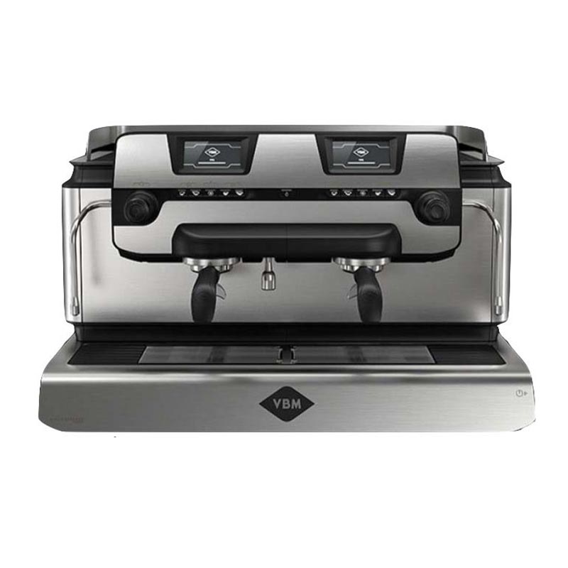 VBM Tecnique Espresso Kahve Makinesi, 2 Gruplu, Inox, kahve aksesuarı