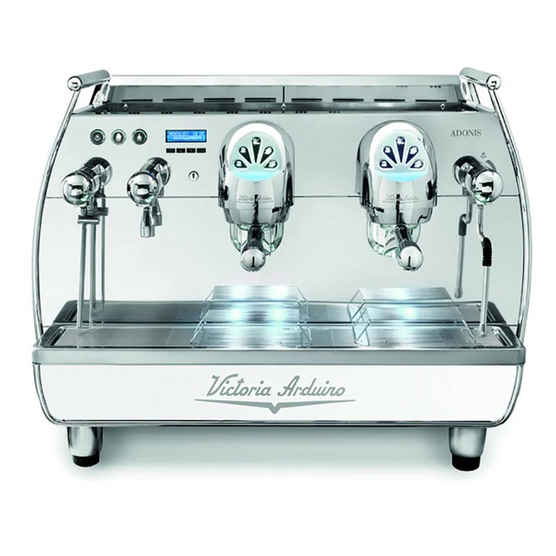 Victoria Arduino Adonis Style Core Espresso Kahve Makinesi, 2 Gruplu, Metalik, espresso takip aynası