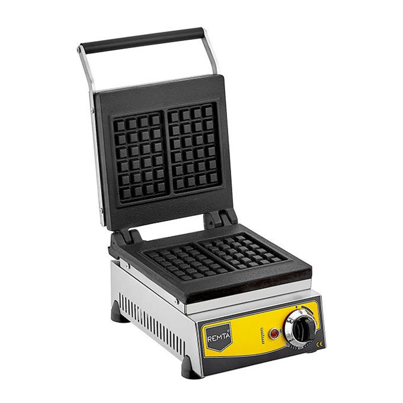 Remta W10 Tekli Kare Model Waffle Makinesi, Elektrikli, waffle makinesi