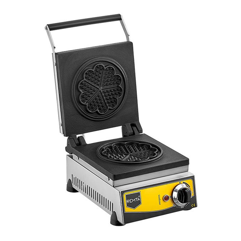 Remta W11 Tekli Çiçek Model Waffle Makinesi, 16 cm, Elektrikli, waffle makinesi