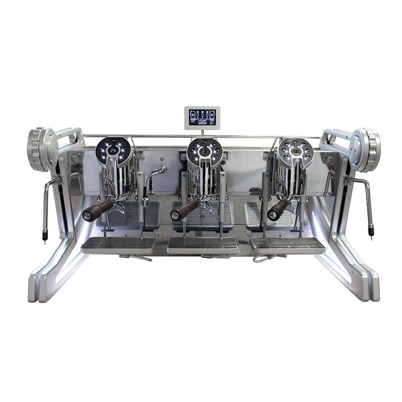 XLVISTH9-3GR Espresso Kahve Makinesi, 3 Gruplu, Inox, kahve aksesuarı