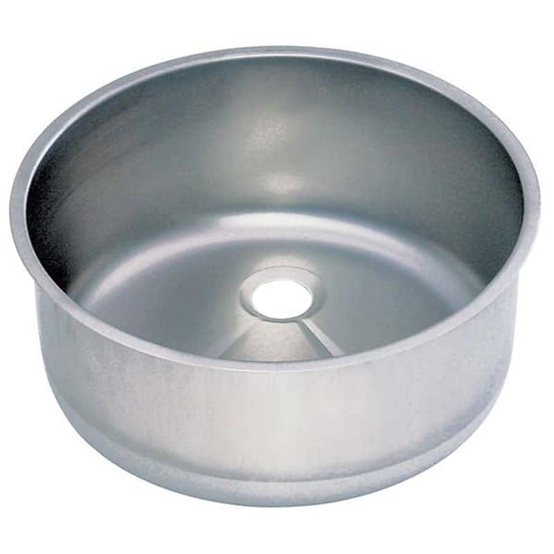 oztiryakiler yuvarlak evye 38x18 ebat 1 mm kalinlik